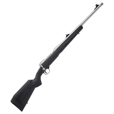 Savage 57043 110 Brush Hunter Bolt Action Rifle 338 Win Mag, 20" Bbl Ss, Gray Syn W/ Lop Stock, 4 Rnd Dm, Accutrigger, 0685-2107