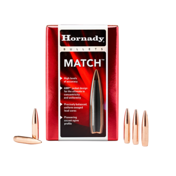 Hornady 26174 Rifle Bullets 6.5Mm .264 123 Gr Bthp Match (6.5 Grendel), 0953-2722