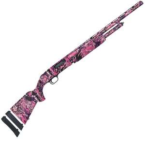 Mossberg 54161 500 Super Bantam Pump Action Shotgun, 20 Ga., 22" Bbl, Synthetic Stock, Muddy Girl Wild, 5+1 Rnd, 0902-1780