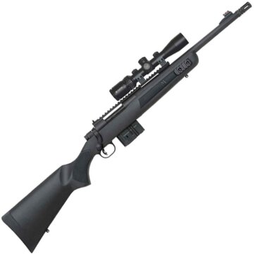 Mossberg 27704 MVP Scout Bolt Action Rifle 7.62 NATO, 16.25" Bbl, 6 Rnd, Vortex Optics Scout 2-7X Scope, Black Syn Stock, 0902-1606