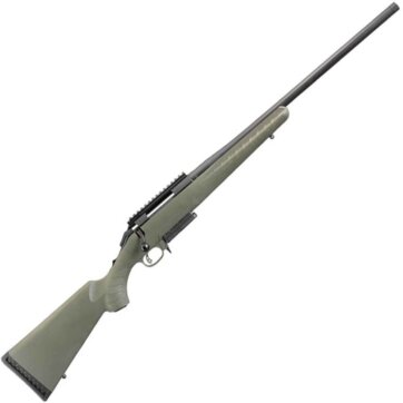 Ruger 26973 American Predator Bolt Action Rifle, 6.5 Creed, 22" Bbl, 3+1 Rnd, Moss Green Synthetic Stock, 0604-2157