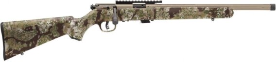 Savage 10002 93 FV-SR Bolt Action, 22 WMR, 16.5" Fluted Threaded Bbl, Coyote Tan, Kryptek Transitional Stock, 5+1 Rnd, 0685-2560