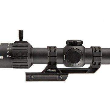 Sig Sauer SOTM81000 Tango MSR Scope, 1-8X24MM, 30MM, SFP, Illuminated MSR BDC8 Reticle, 0.5 MOA Capped, Black W/ 1.535 Mount, 5270-1728