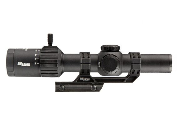 Sig Sauer SOTM81000 Tango MSR Scope, 1-8X24MM, 30MM, SFP, Illuminated MSR BDC8 Reticle, 0.5 MOA Capped, Black W/ 1.535 Mount, 5270-1728