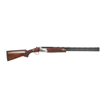 TriStar 98474 Upland Hunter EX Silver II O/U Shotgun, 410 Ga, 3", 28" Bbl, Blue, Silver Rec., Walnut Stk, Extractors, 6031-0279