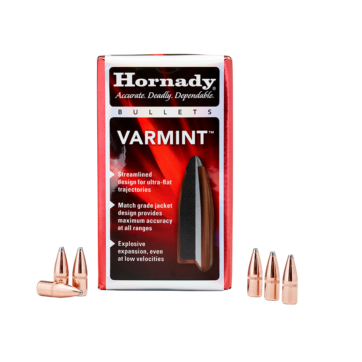 Hornady 2245 Traditional Varmint Bullets 22 .224 50Gr SP 100Rnd, 0953-0054