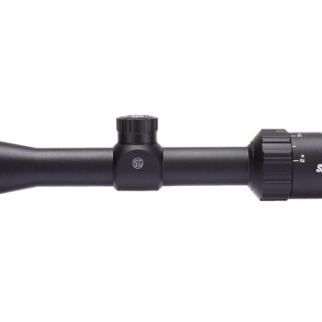 Sig Sauer SOW32201 Whiskey3 Riflescope, 2-7x32mm, 1 In, Sfp, Quadplex Reticle, 0.5 Moa Adj, Black, 5270-1384