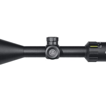 Sig Sauer SOW34203 Whiskey3 Riflescope, 4-12X50mm, 1 In, Sfp, Bdc-1 Quadplex Reticle, 0.25 Moa Adj, Black, 5270-1396