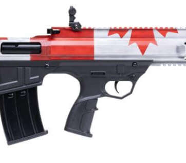 EGE ARMS 12GA PUMP 12GA 3″ 18.5″ CANADA FLAG, N-BP12-PA-CAN