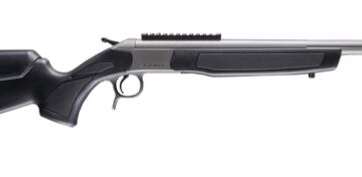 CVA SCOUT SS TD – STAINLESS STEEL | BLACK – 0 MOA PIC RAIL 4, N-CR4442S