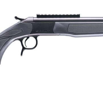CVA SCOUT – BLUED | STEALTH GREY – 0 MOA PIC RAIL 444 MARLIN, N-CR4445