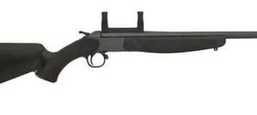 CVA SCOUT COMPACT BLUED/BLACK – 7MM-08 – 22” W/RAIL BASE, N-CR4611