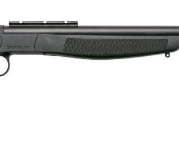 CVA SCOUT BLUED/BLACK  – .45-70 – 25” BARREL W/RAIL BASE, N-CR4806