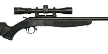 CVA SCOUT BLUED/BLACK – .45-70 — KONUS 3-9X32, N-CR4806SC