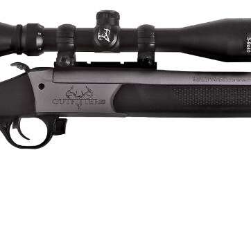 TRADITIONS OUTFITTER G3 SYN BLACK WITH 3-9X40 SCOPE MOUNTED, N-CR5-351130R