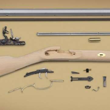 TRADITIONS FRONTIER RIFLE KIT / SELECT RAW HARDWOOD/.50 / 28, N-KRC52608
