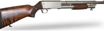 EGE ARMS PA37 12GA 3” 18.5” BRL, WALNUT / NICKEL, N-PA37-WalNickel