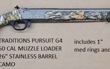 TRADITIONS PURSUIT G4 – 26” REALTREE EDGE/ STAINLESS CERAKOT, N-R7411421RB