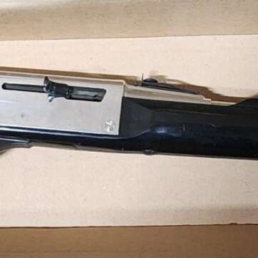 REM. NYLON66 SEMI USED GRADE B-C .22LR NO MAG TUBE, N-REM-NYLON66-USED