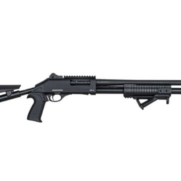 Federation Firearms SP-4, 12ga Pump Action shotgun, M4 Clone, Black,GPW-FF-SP4-BLK-187