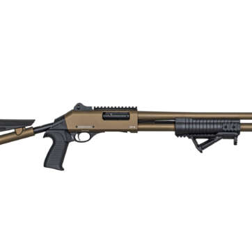 Federation Firearms SP-4, 12ga Pump Action shotgun, M4 Clone, Bronze.,GPW-FF-SP4-BRO-187