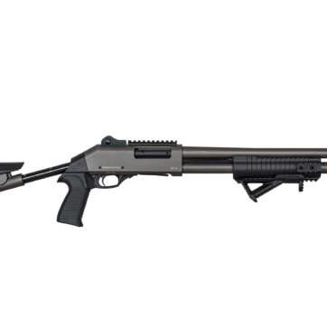 Federation Firearms SP-4, 12ga Pump Action shotgun, M4 Clone, Stealth Grey