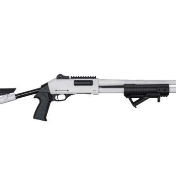 Federation Firearms SP-4, 12ga Pump Action shotgun, M4 Clone, Alpine White,GPW-FF-SP4-WHI-187