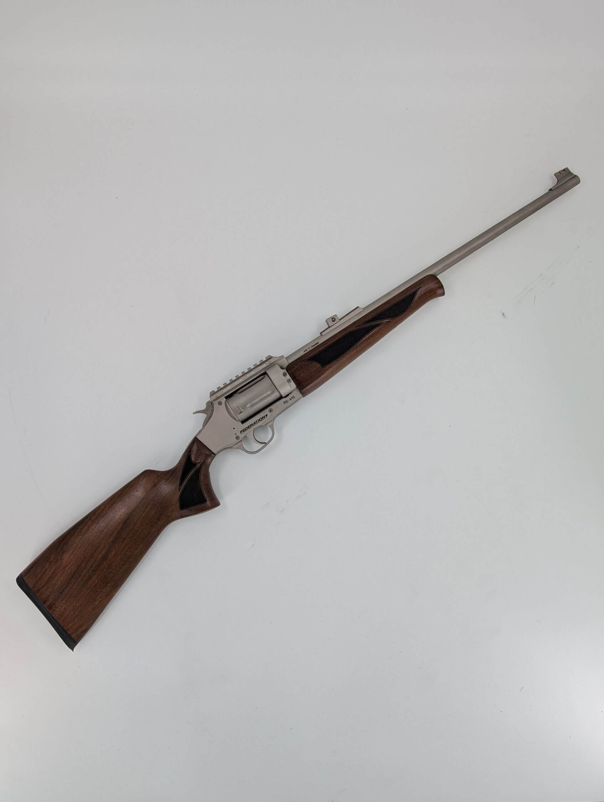 Federation Firearms Revolver Shotgun 20″ Nickel,GPW-FF-RS410-NI-20