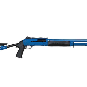 Federation Firearms SA-4, 12ga semi-automatic shotgun, M4 Clone, NRA Blue.,GPW-FF-SA4-BLU-187