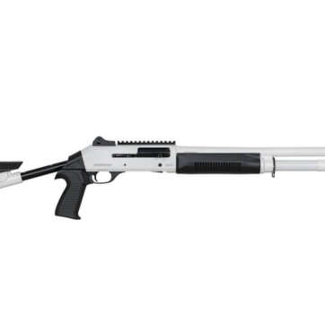 Federation Firearms SA-4, 12ga semi-automatic shotgun, M4 Clone, White.,GPW-FF-SA4-WHI-187