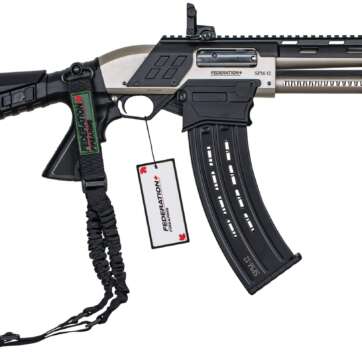 Federation Firearms SPM-12 9″ Shorty, 12ga 3″ magazine-fed pump action shotgun. Marine Finish.,GPW-FF-SPM12-MAR-9