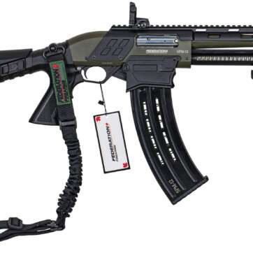 Federation Firearms SPM-12 9″ Shorty, 12ga 3″ magazine-fed pump action shotgun. OD Green Finish.,GPW-FF-SPM12-ODG-9