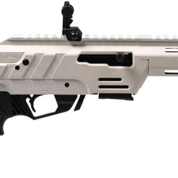 ADLER RF224 TACTICAL c.22 LR WHI – 11.7″ BRL NON RESTRICTED, N-RF224TACWHI-MP