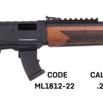 MORISSON LEVER MARES LEG c.22 LR 12″ WALNUT FOREND 10 SHOT, N-ML1812-22