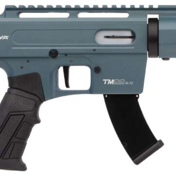 DERYA TM22 PRO Blue Titanium c.22 LR 12″, N-TM22-PRO-12-TITAN