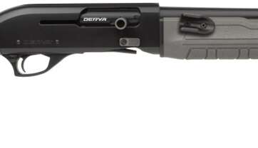 DERYA LION 12GA, 18.5″ Semi Auto Sniper Grey Stock 5+1, N-XT-410C-SGREY