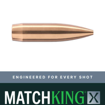 22 CAL 77 GR HPBT MatchKing X (MKX), BOX OF 100, BS-9380