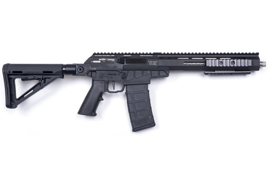 SCSA Taipan EVO Scout c.223 WYLDE – 12.5″ – Armor Black, N-SCTPES223W-BLK-MP