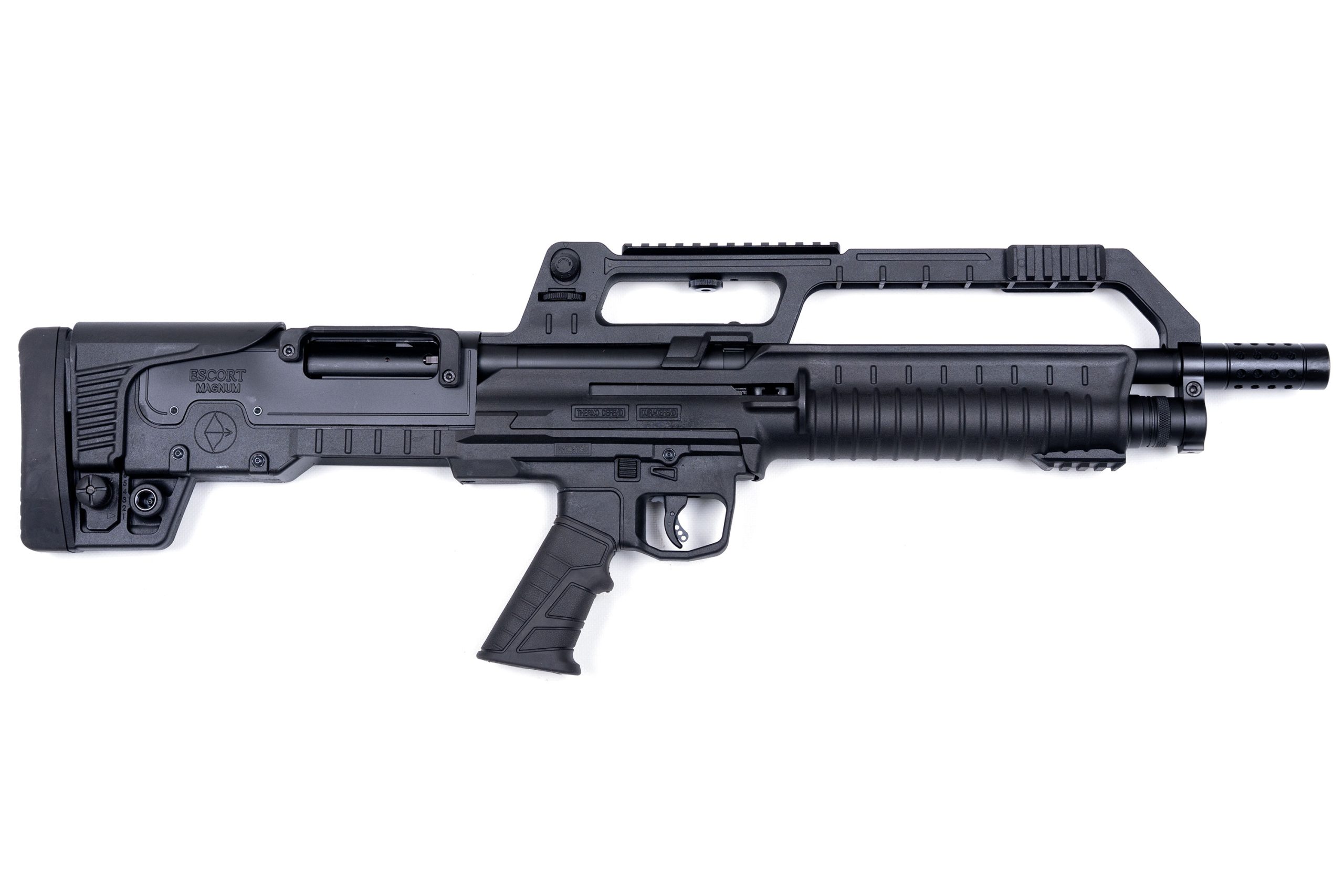HATSAN Escort BullTac Semi-Auto 12ga 20″ Bullpup 5+1 BLK, N-HEBA1220BLK