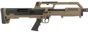 HATSAN Escort BullTac 410 Ga Pump Shotgun – 5+1 18″ FDE, N-HEBP4118FDE