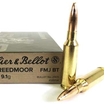 S & B c.6.5 CREEDMOOR 140gr. FMJBT, N-341602