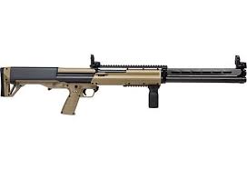 KELTEC KSG25 SGP 12GA PICATINNY MBUS SGTS 30.5″ SYN 20 RD, N-KSG25TAN